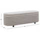 Delray Upholstered Flip Top Storage Bench