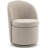 Swivel Barrel Chair Boucle Upholstered Accent Chair with High Back-943698874