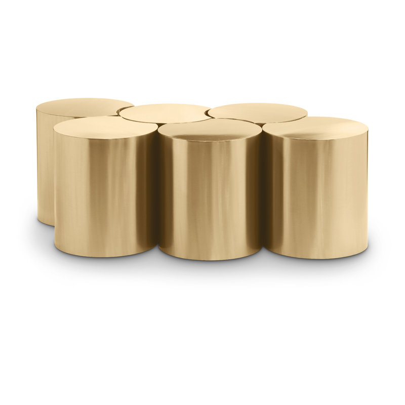 Hylie Coffee Table, Gold