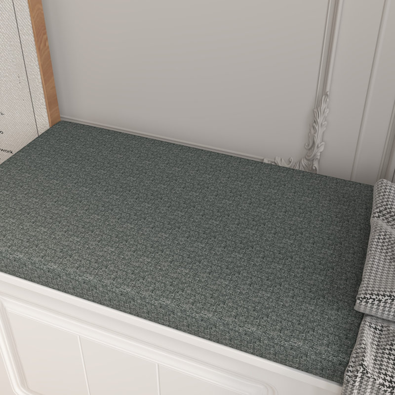 L-Shaped Corner Storage Bench With Cushioned Seating - Ideal For Entryway Or Living Room