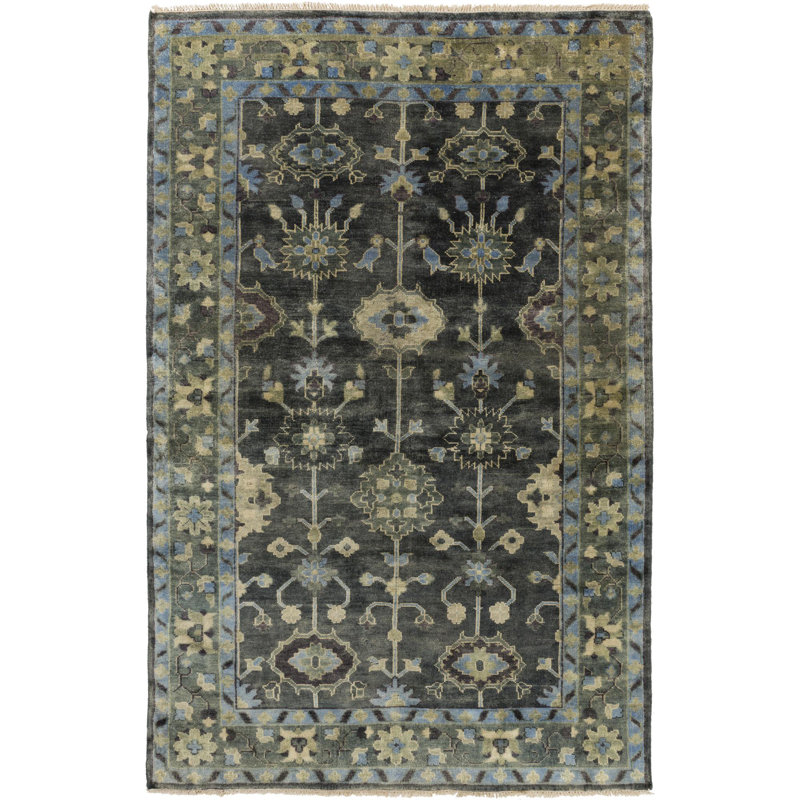 Antique Handmade Rug, Rectangle 10' x 14'