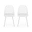 Chaise d'extérieur en polypropylène blanc-1465903776