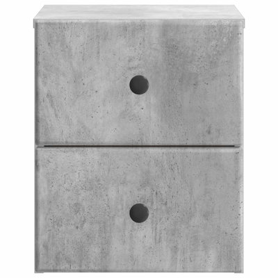 34.5cm W Manufactured Wood Bedside Table