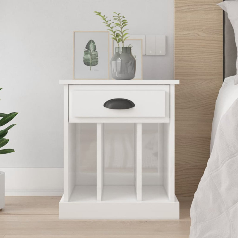 43cm W Bedside Table