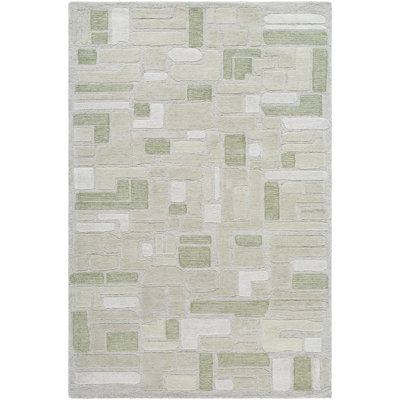 Liborius Hand-Tufted Geometric Rug