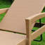 Chaise longue d'extérieur en osier Angellena