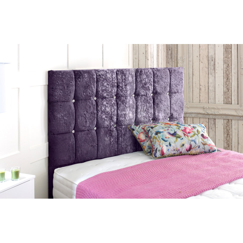 Agris Upholstered Headboard, Lilac, Single (3')