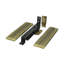 Deltana DASH95U26D Spring Hinge, Double Action w/ Solid Brass Cover Plates in Brushed Chrome-1062216519