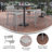 Jazavian Modern Commercial Grade 2 Slat Indoor/Outdoor Steel Bar Stool-1734195506