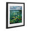«Pond Lilies with Clouds Overhead», reproduction encadrée sous verre, design par Violeta Vollmer-463281172-463281173