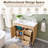 36" Freestanding Bathroom Vanity With Ceramic Sink-1809258603