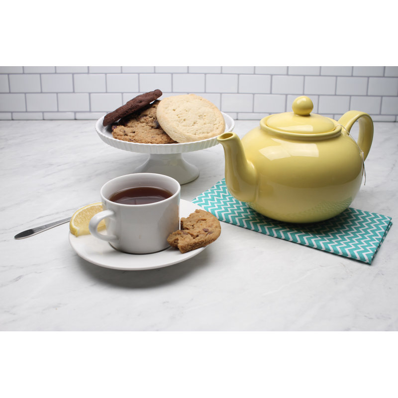 Red Barrel Studio® 48oz. Teapot, Yellow