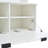 Hall Tree 49.6'' Wide With Bench, Shoe Storage, Cabinet & 6 Coat Hooks – Space-saving Entryway Organizer