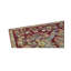 Hand-Knotted High-Quality Red and Green Area Rug