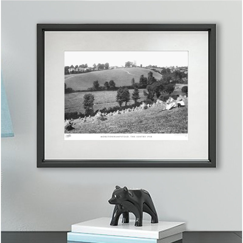 Moretonhampstead, The Sentry 1918 by Francis Frith - Single Picture Frame Print, 40cm H x 50cm W x 2.3cm D