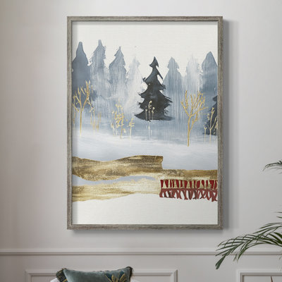 «Christmas Holiday Art CCL», reproduction encadrée - bois massif