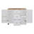 K&K Rolling Kitchen Island With Storage-734903029