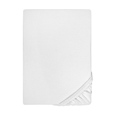 Cotton Blend Jersey Knit Fitted Sheet