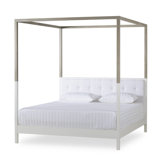Oakland Upholstered Canopy Bed