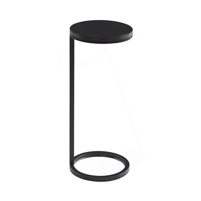 Round Metal Accent Table