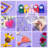 Soft Cotton Multicolored Crochet Yarn for Knitting and Crafts