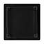 Porte-bougie de table en métal noir élégant