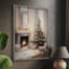 Christmas Holiday Art -Series 2-CCCIII Framed Print - Solid Wood-1256264973