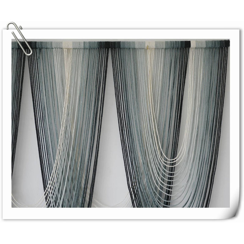 Wall Decor on Fabric, Blue