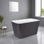 Baignoire de trempage autoportante en acrylique 47 po x 27,3 po-103284941