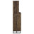 Harlie Rustic Oak 2-Doors Wine Cabinet