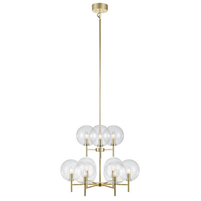 Celine 9 - Light Shaded Chandelier
