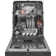 24" 39 dBA Smart Built-in Button Control Dishwasher