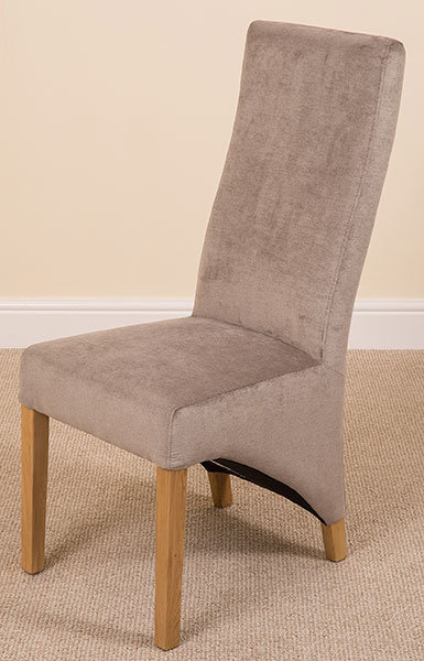Millicent 48cm H Upholstered Side Chair, Grey