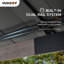 Pavillon de jardin d'extérieur en bois de cèdre 13 pi x 15 pi Sunjoy-98272664-98272665