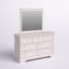 Commode double 7 tiroirs avec miroir Susana