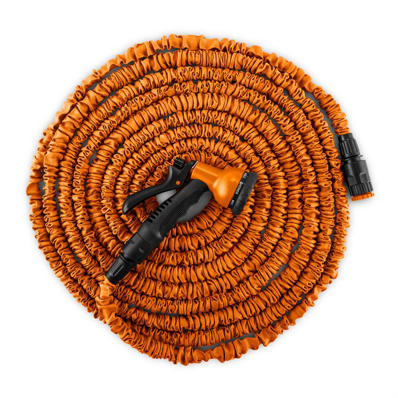 Flex Garden Hose, Orange, 15m