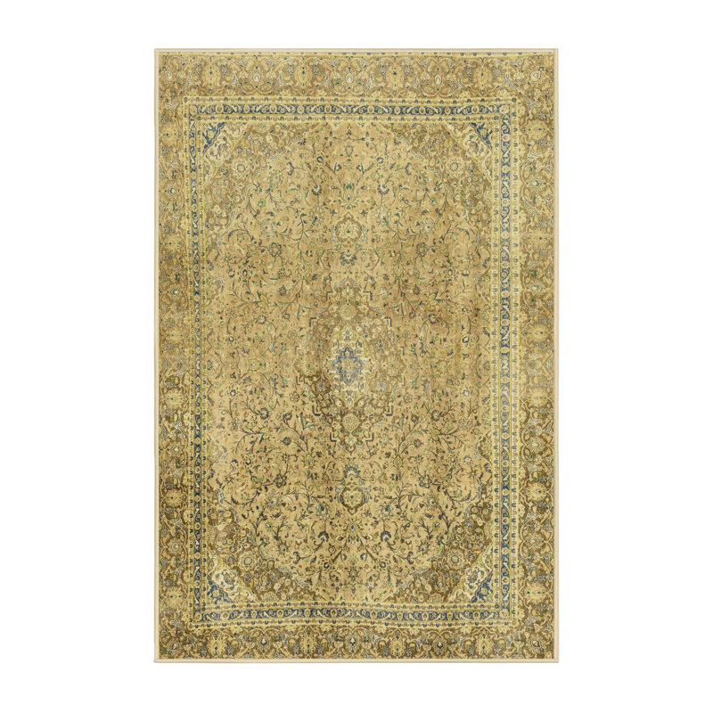 Abdulrhman Abstract Indoor Rug, Rectangle 4' x 6'