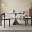 Table de salle à manger blanche-945963642