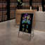 Tableau noir en verre