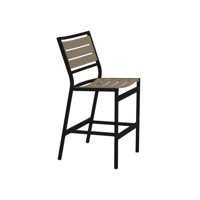 Tabouret de bar 28 po Cabana Club, Moab, Obsidienne