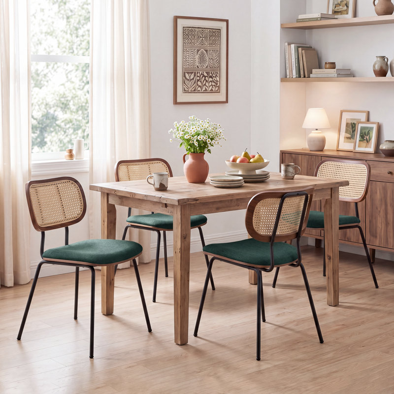 Antera Upholstered Dining Chair, Green