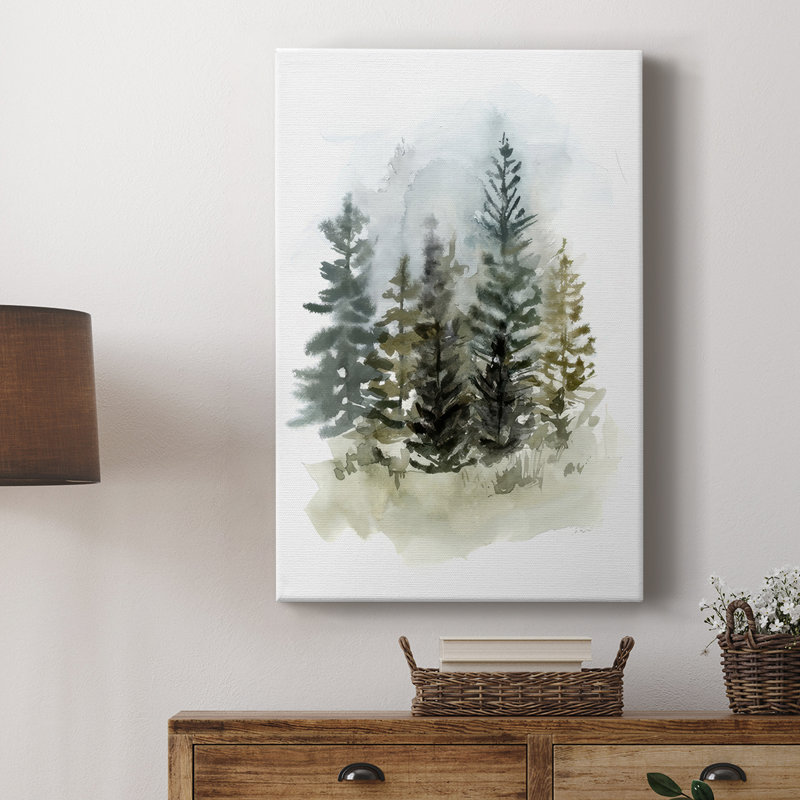 Washy Treeline II - galerie sur mesure, H 48 po x l 32 po