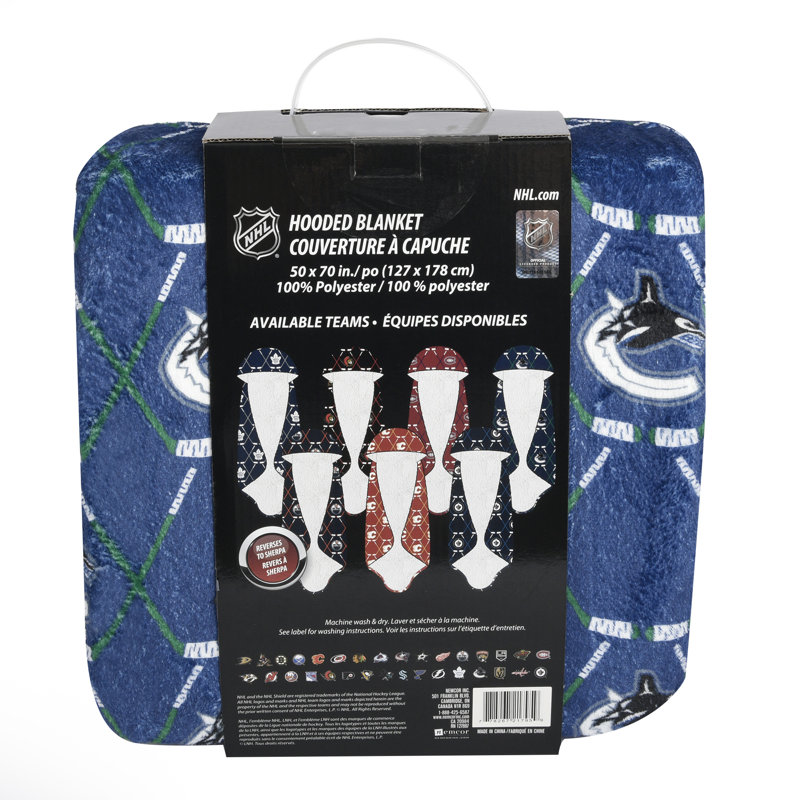 Couverture à capuche, Canucks de Vancouver