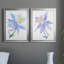 «Columbine Bloom I», ensemble de 2 peintures sur toile encadrées-1508730242-1508730245