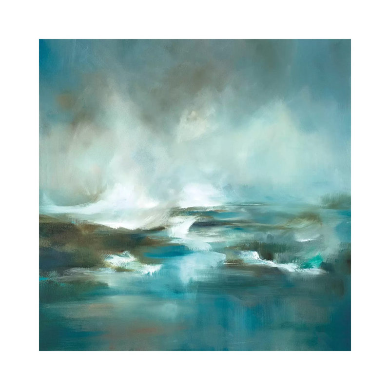 Breaking - Wrapped Canvas Painting, 45.72cm H x 45.72cm W x 1.91cm D