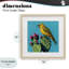 «Yellow Bird on Cacti Bloom», reproduction encadrée sous verre, design par Kate Jarvik Birch-506157763-506157772