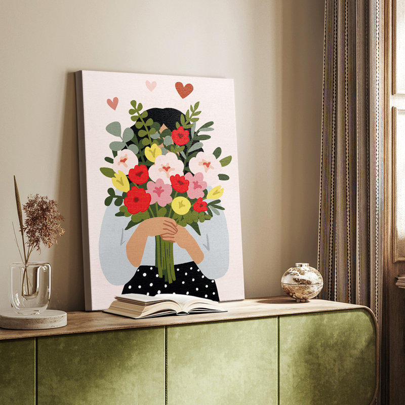 Darling Valentine Collection B - Gallery Cavas, H 48 po x l 32 po