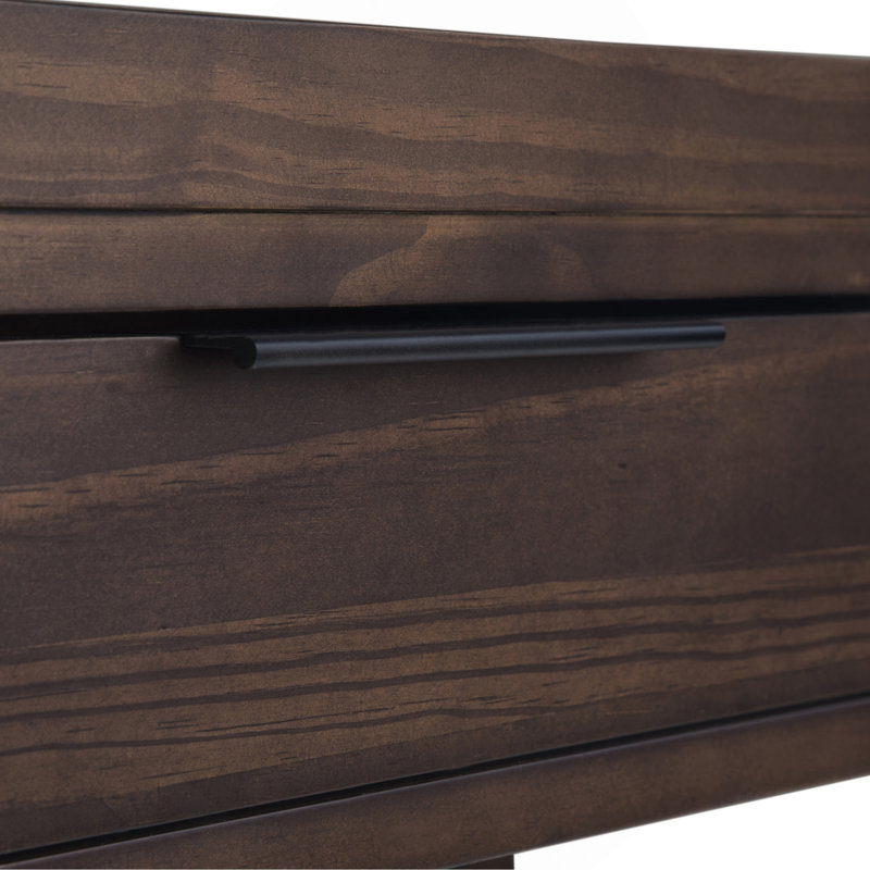 Desk - Warm Walnut Brown, Gray