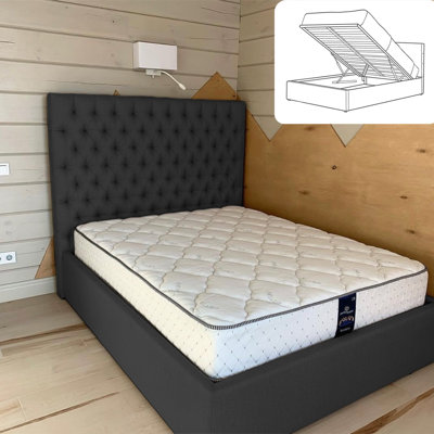 Upholstered Ottoman Storage Bed