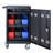 Versatile Charging Cart For 30 Devices, With Lock And Cable Bar Lockable Mobile Arrangement Advantage